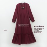 Anez-002 Anez Dress - Gamis Polos Ceruti Babydoll